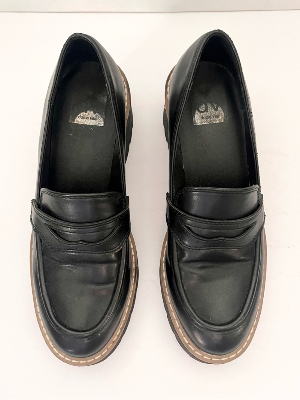 Dolce Vita Tammy Lug Platform Penny Loafers - Picture 3 of 12